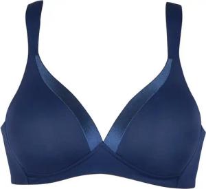 Naturana Bralette-BH Everyday Wednesday mit Komfortträgern / Entlastungsträgern und Glanzband am Dekolleté