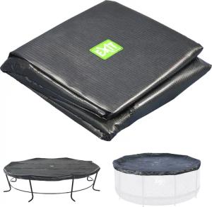EXIT Pool-Abdeckplane, für Pool oder Trampolin Ø 360-370 cm