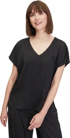 Vera Mont Satinbluse "Vera Mont Satin-Bluse mit V-Ausschnitt"
