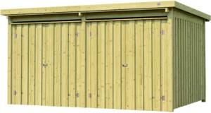 weka Gerätehaus "Lagerhaus 607 Variante 3, kdi, 20 mm"