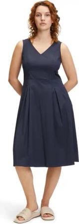 Vera Mont Sommerkleid "Vera Mont Sommerkleid mit V-Ausschnitt", Falten
