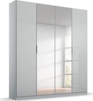rauch Drehtürenschrank "Kleiderschrank Schrank Garderobe KOLUNA mit Glastüren und Spiegel", inkl. 2 Innenschubladen sowie extra Einlegeböden MADE IN GERMANY