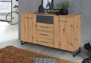 rauch Kombikommode "Tampa", im modernen Industrial Style