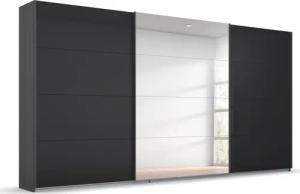 rauch Schwebetürenschrank "Kleiderschrank Schrank Garderobe KOLUNA mit Glastüren und Spiegel", inkl. 2 Innenschubladen sowie extra Einlegeböden MADE IN GERMANY