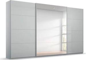 rauch Schwebetürenschrank "Kleiderschrank Schrank Garderobe KOLUNA mit Glastüren und Spiegel", inkl. 2 Innenschubladen sowie extra Einlegeböden MADE IN GERMANY