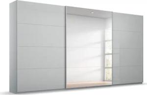 rauch Schwebetürenschrank "Kleiderschrank Schrank Garderobe KOLUNA mit Glastüren und Spiegel", inkl. 2 Innenschubladen sowie extra Einlegeböden MADE IN GERMANY