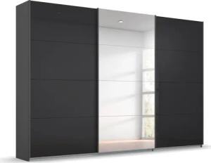 rauch Schwebetürenschrank "Kleiderschrank Schrank Garderobe KOLUNA mit Glastüren und Spiegel", inkl. 2 Innenschubladen sowie extra Einlegeböden MADE IN GERMANY