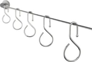 Ridder Duschvorhang-Seilsystem "Traun", kürzbar, Länge bis 300 cm