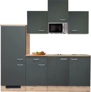 Flex-Well Küchenzeile "Morena", mit E-Geräten, Gesamtbreite 210 cm