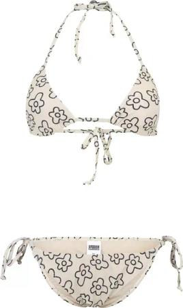 URBAN CLASSICS Bügel-Tankini "Urban Classics Damen Ladies Triangle Pattern Bikini"