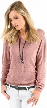 Inspirationen Ajourpullover "Pullover"