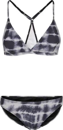 URBAN CLASSICS Bügel-Bikini "Urban Classics Damen Ladies Tie Dye Triangle Back Bikini"