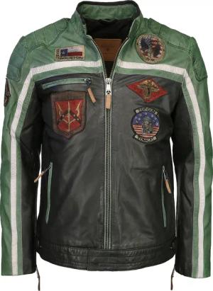 TOP GUN Lederjacke "TGJ1005"