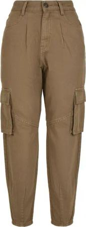 URBAN CLASSICS Cargohose "Urban Classics Damen Ladies Ballon Fit Cargo Twill Pants", (1 tlg.)