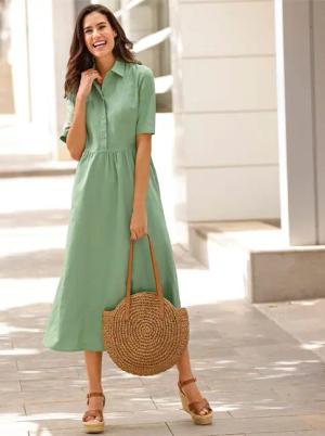 Inspirationen Hemdblusenkleid "Kleid"