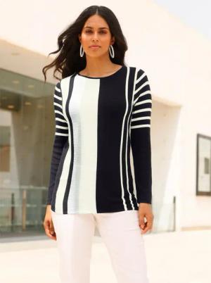 Inspirationen Streifenpullover "Pullover"