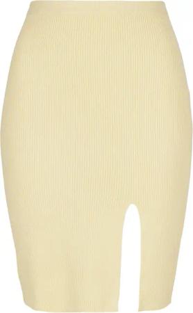 URBAN CLASSICS Sommerrock "Urban Classics Damen Ladies Rib Knit Skirt", (1 tlg.)