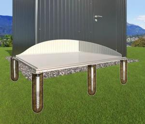 Biohort Gerätehaus-Fundamentrahmen, Gerätehaus-Fundament "SmartBase PLUS"