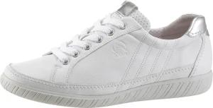 Gabor Sneaker "YORK", mit modischer Ziersteppung, Freizeitschuh, Halbschuh, Schnürschuh