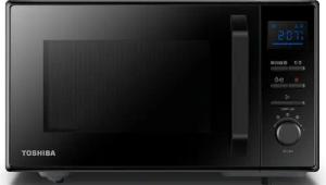 Toshiba Mikrowelle "MW2-AC25TF(BK)", Grill-Heißluft-Mikrowelle, 900 W, Vielseitige Kombi-Funktion