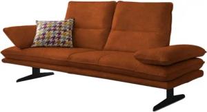 W.SCHILLIG 2-Sitzer "broadway", Sitztiefenverstellung, Kopfteil- & Seitenteilverstellung, Breite 216cm