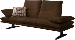 W.SCHILLIG 2-Sitzer "broadway", Sitztiefenverstellung, Kopfteil- & Seitenteilverstellung, Breite 216cm