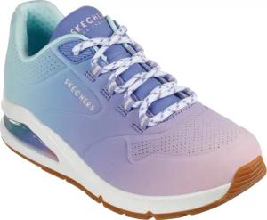 Skechers Sneaker "UNO 2 OMBRE AWAY", in leuchtender Farbkombi, Freizeitschuh, Halbschuh, Schnürschuh