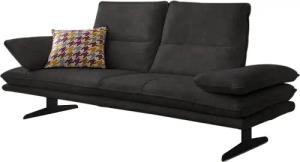 W.SCHILLIG 2-Sitzer "broadway", Sitztiefenverstellung, Kopfteil- & Seitenteilverstellung, Breite 216cm