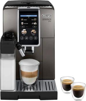DeLonghi Kaffeevollautomat "Dinamica Plus ECAM 380.95.TB", inkl. 2 LatteCrema Hot Milchkaraffen