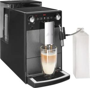 Melitta Kaffeevollautomat "Avanza F270-100 Mystic Titan", Kompakt, aber XL Wassertank & XL Bohnenbehälter, Milchschaum-System