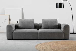 RAUM.ID 2,5-Sitzer "Cushid", Modulsofa, bestehend aus 2 Teilen, Breite 268 cm