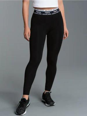 Trigema Leggings "TRIGEMA Sportleggings mit Elastikbund", (1 tlg.)