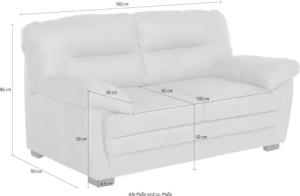 COTTA 2-Sitzer "Royale"