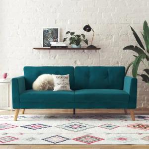 CosmoLiving by Cosmopolitan 3-Sitzer "Gloria", Mit Knopfsteppung