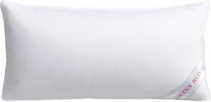 Haeussling 3-Kammer-Kopfkissen "Swiss Royal, Kissen made in Germany", Füllung: Außenkammer mit 90% Daunen, 10% Federn, Bezug: 100% Baumwolle, (1 St.), 3-Kammer-Kopfkissen, Kopfkissen 40x80 cm, 80x80 cm, Made in Germany