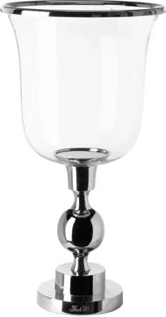 Fink Windlicht "SAMANTA", (1 St.), Kerzenhalter aus Aluminium und Glas