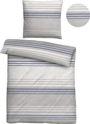 Biberna Bettwäsche "0840516", kuschelig warm, samtweich, Melange, 100% Baumwolle, made in Germany