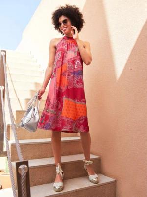heine A-Linien-Kleid "Druck-Kleid"