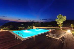 KWAD Schwimmbecken "STYROPORSTEIN POOL ALL INCLUSIVE, BxLxH: 400x800x150 cm", (Set), mit Edelstahlleiter inkl. Beckenrandsteine & Poolbeleuchtung