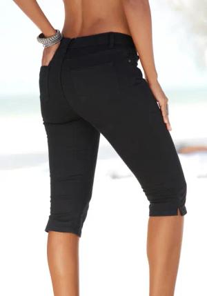 Beachtime 3/4-Hose, mit Elasthan, Caprihose, Sommerhose