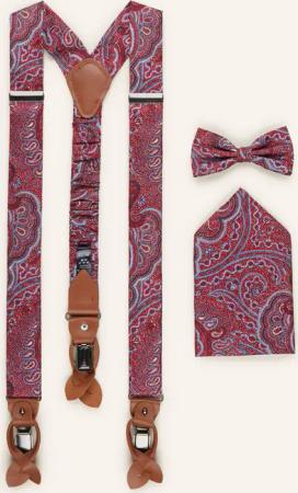 Prince BOWTIE Set: Hosenträger, Fliege und Einstecktuch