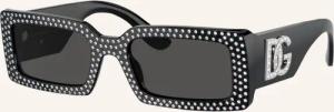 DOLCE & GABBANA Sonnenbrille DG4447B mit Schmucksteinen