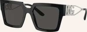 DOLCE & GABBANA Sonnenbrille DG4446B mit Schmucksteinen