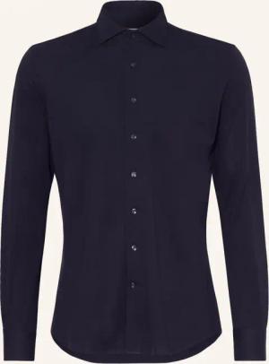 PROFUOMO Piqué-Hemd Slim Fit