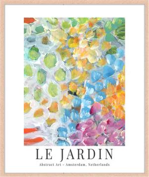 Liv Corday Wandbild GARTEN mit Rahmen