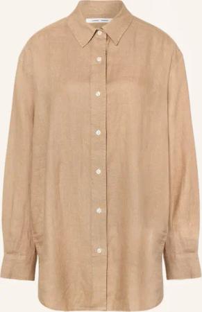 SAMSØE SAMSØE Oversized-Hemdbluse SALOVA aus Leinen