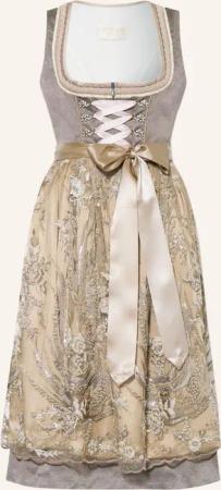 KRÜGER Dirndl FREJA mit Schmucksteinen und Perlen