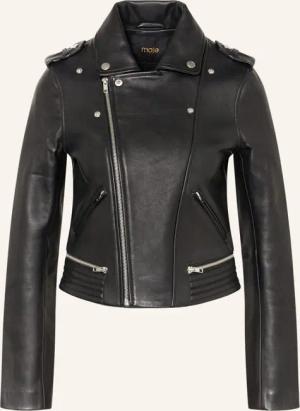 maje Lederjacke