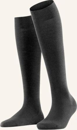 FALKE Kniestrümpfe SOFTMERINO mit Merinowolle