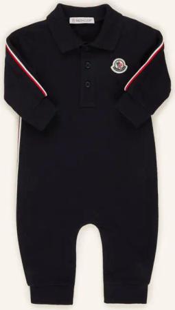 MONCLER enfant Piqué-Strampler